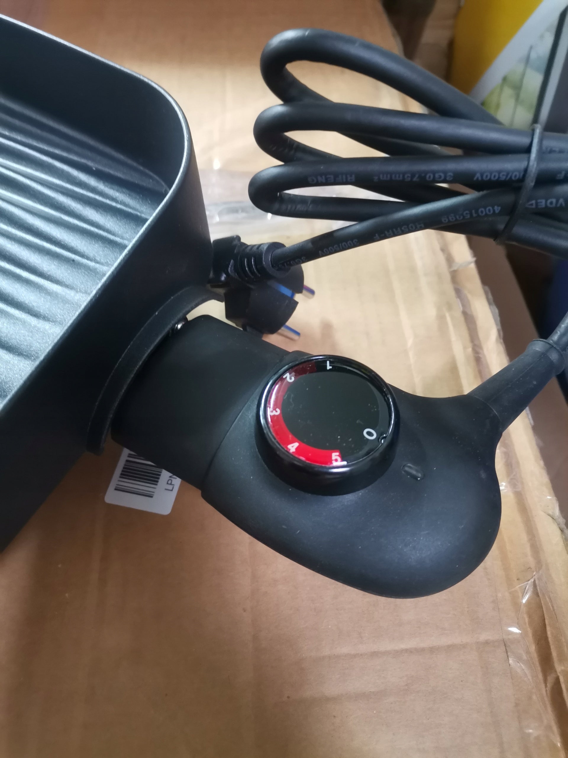 Contact, traditional electric grill Steba VG90 black 1300 W Packaging status original