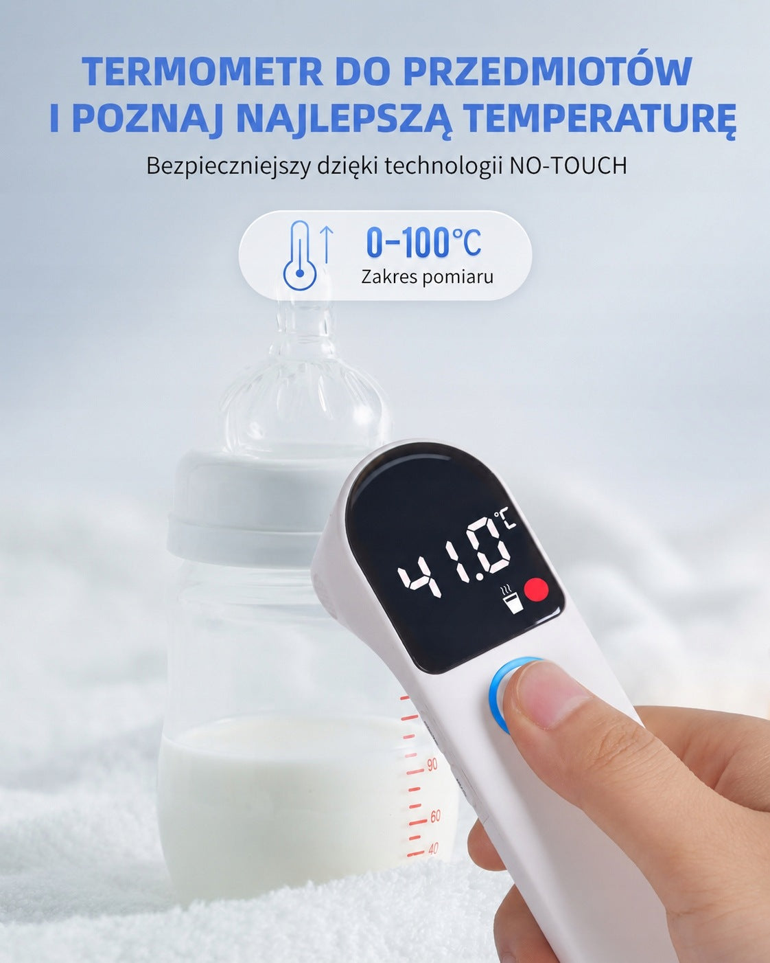 Contactless Electronic Medical Thermometer For Forehead and Ear LCD Medical device type medical device or in-vitro diagnostic medical device
