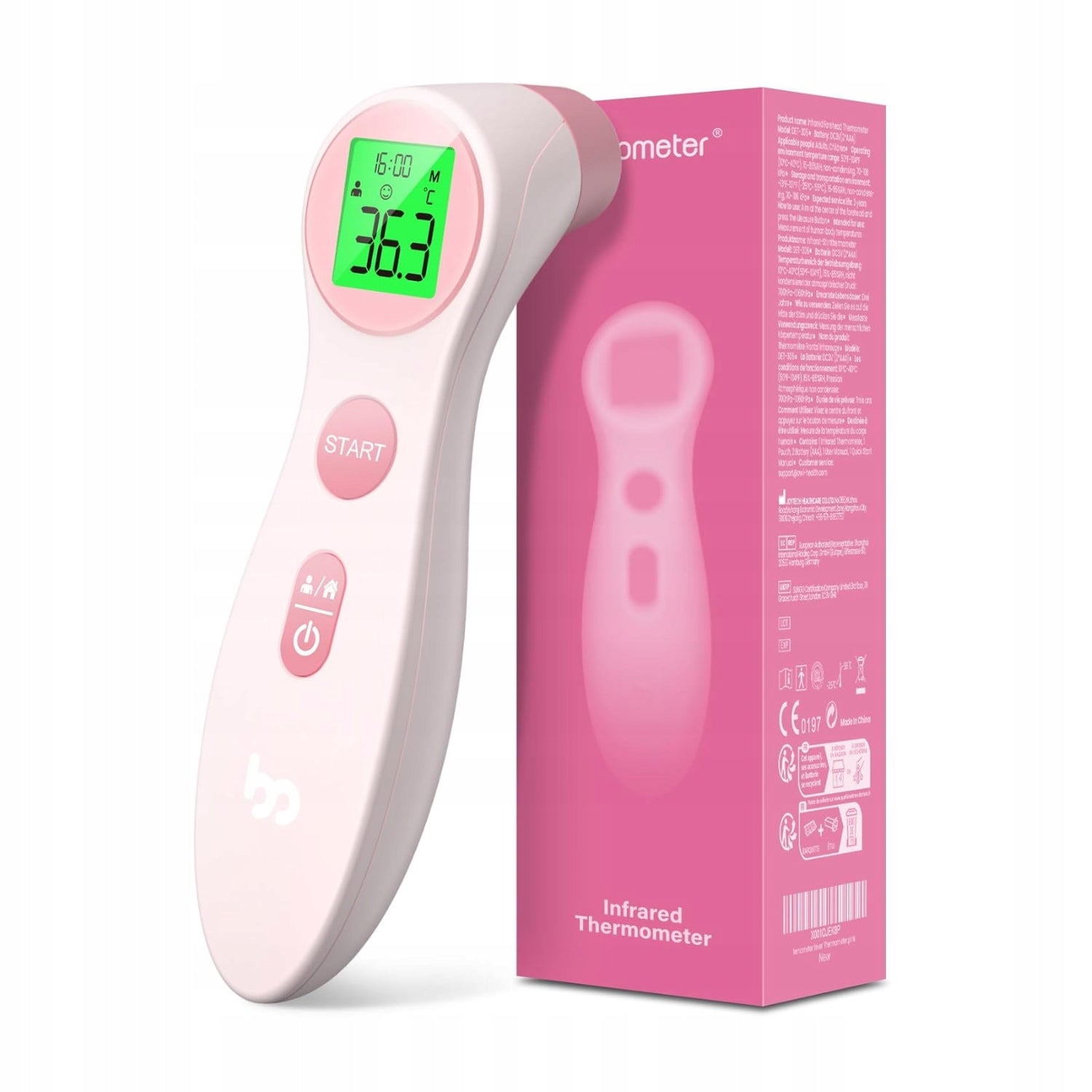 Contactless LCD Baby Forehead Thermometer 1s | AH9432