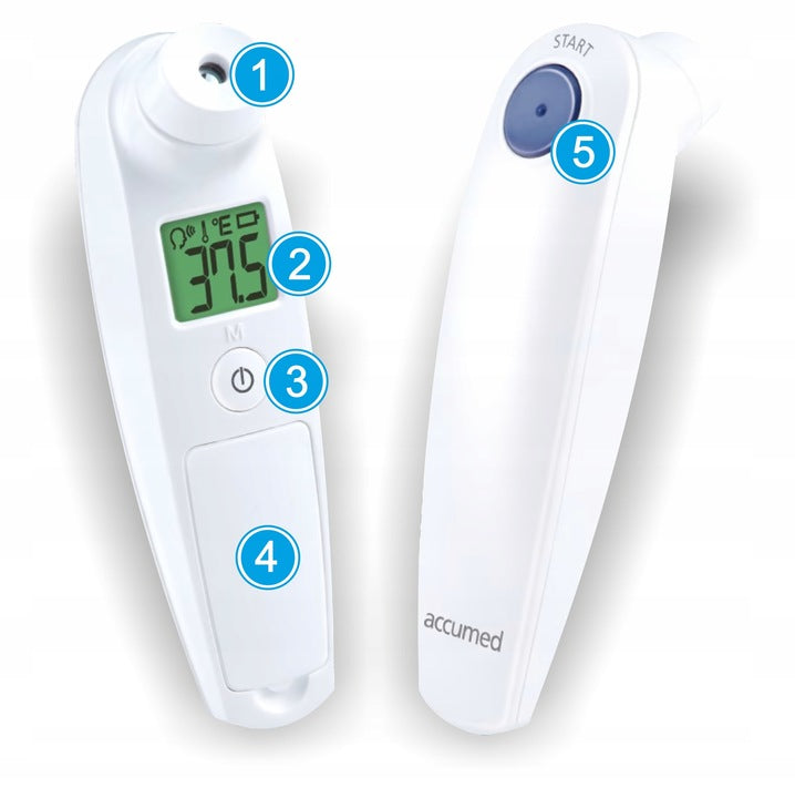 Contactless Thermometer Forehead Precision Medical 1S For Children Quick Measurement Medical device no