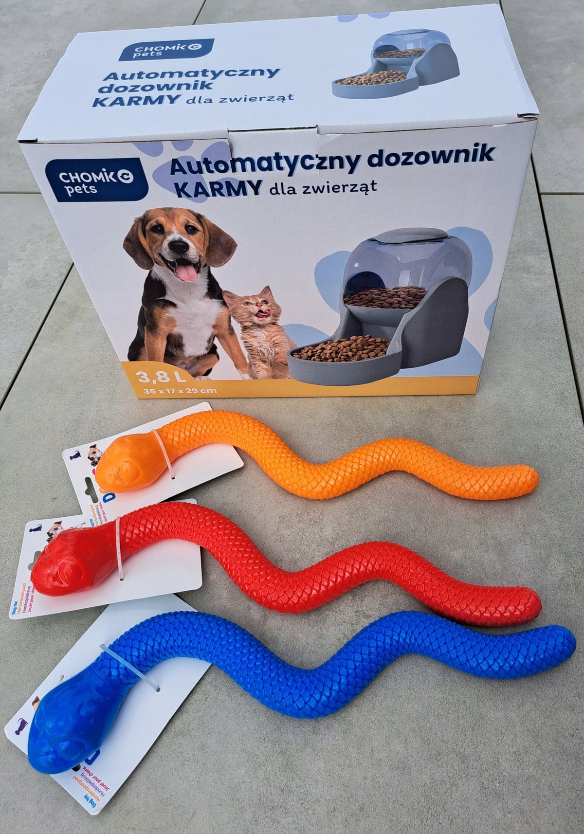 Container, Automatic Pet Food Dispenser Manufacturer code PET7727