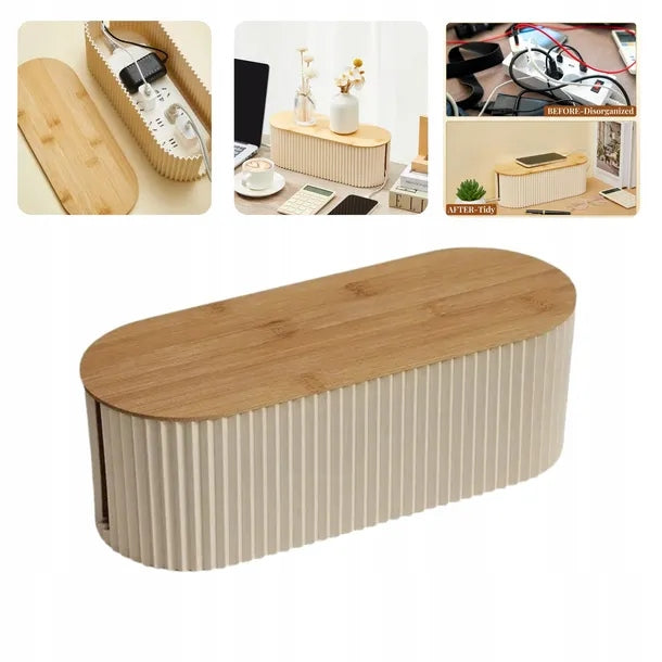 Container ORGANIZER box storage for strip cables