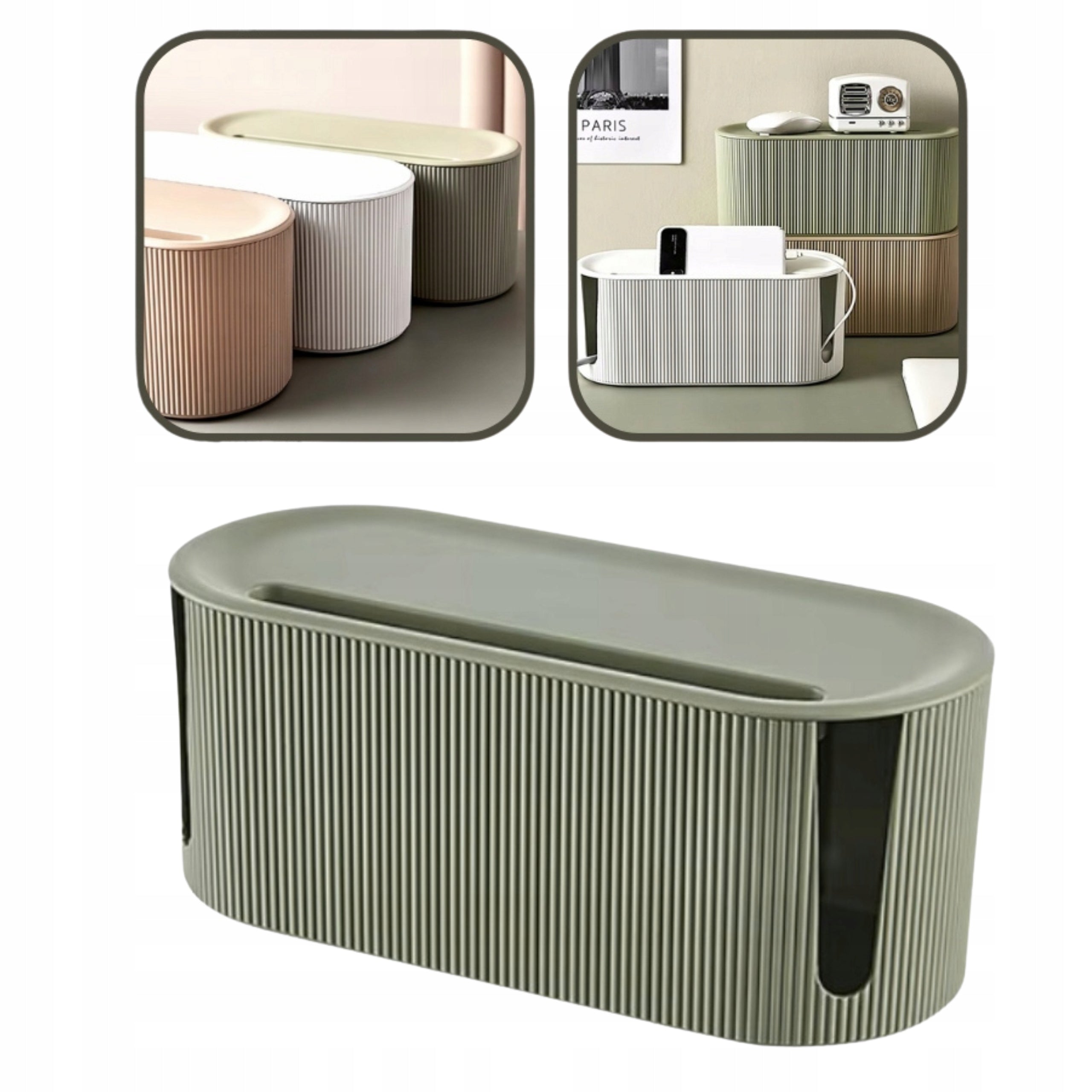 Container ORGANIZER cable box for cable strip storage EAN (GTIN) 5908222247386