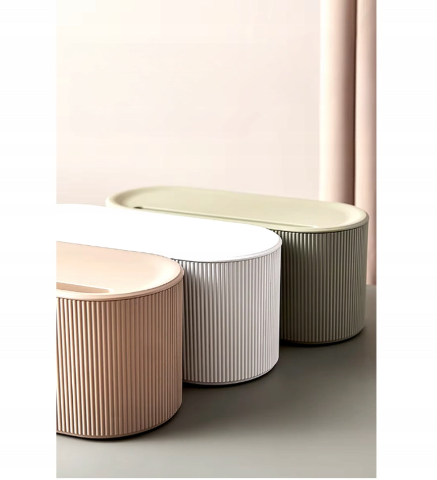 Container ORGANIZER cable box for cable strip storage Model ZIELONY