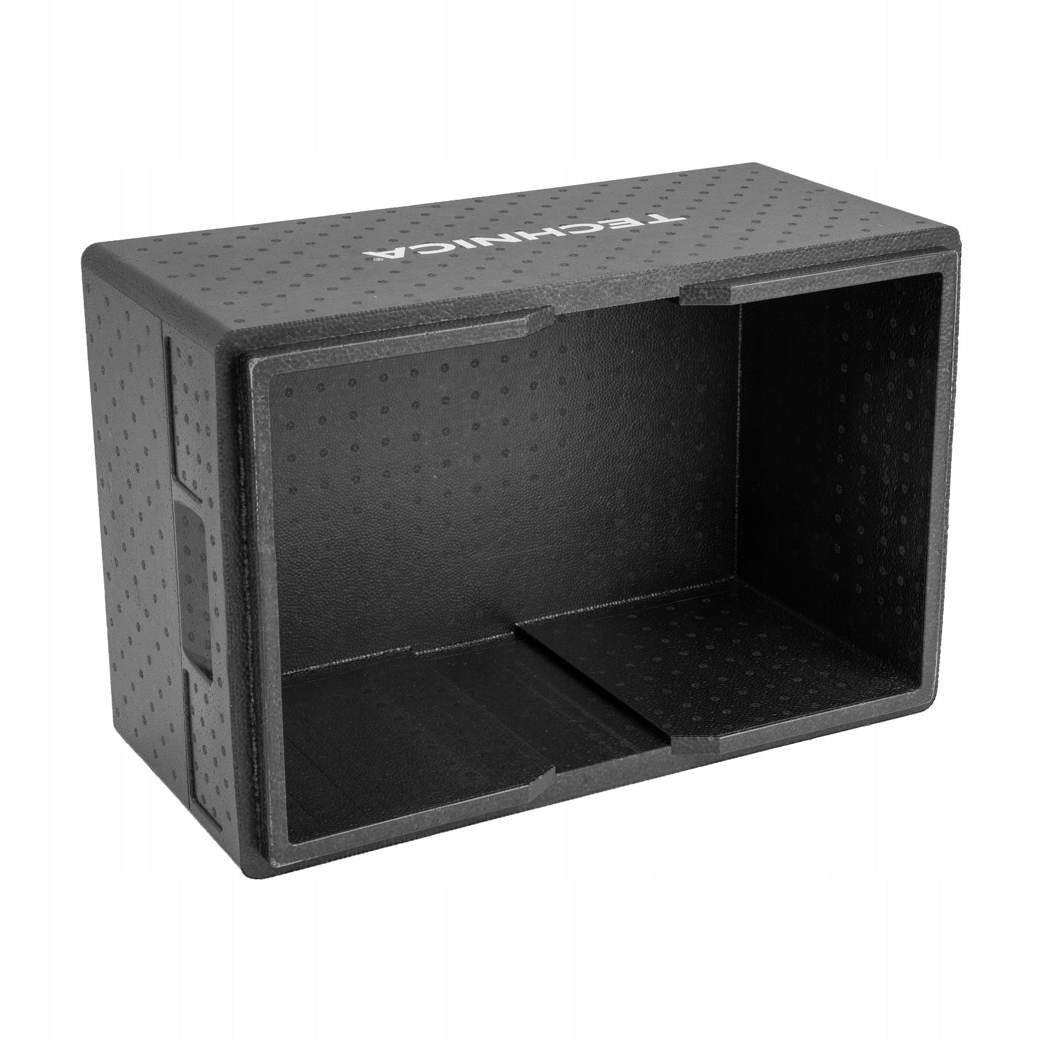 Container styrobox thermobox fishbox 47L 60x40x32cm strong light TECHNICA Color black