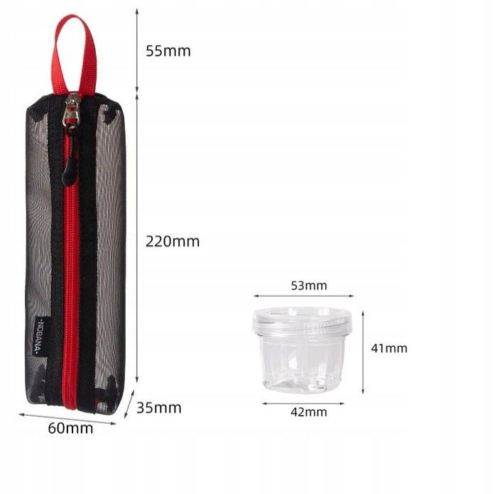Containers Set of spice containers grill camping travel tourism Packaging status original