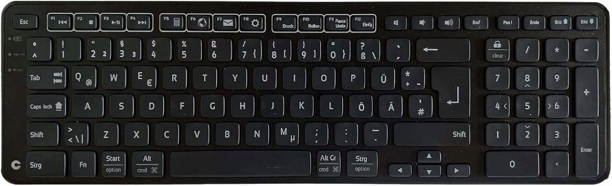 Contour Balance Keyboard | wireless keyboard with USB port