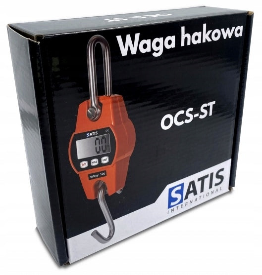 Control hook scale range 100kg accuracy 50g Satis OCS-ST red Manufacturer code OCS-ST 100kg/50g