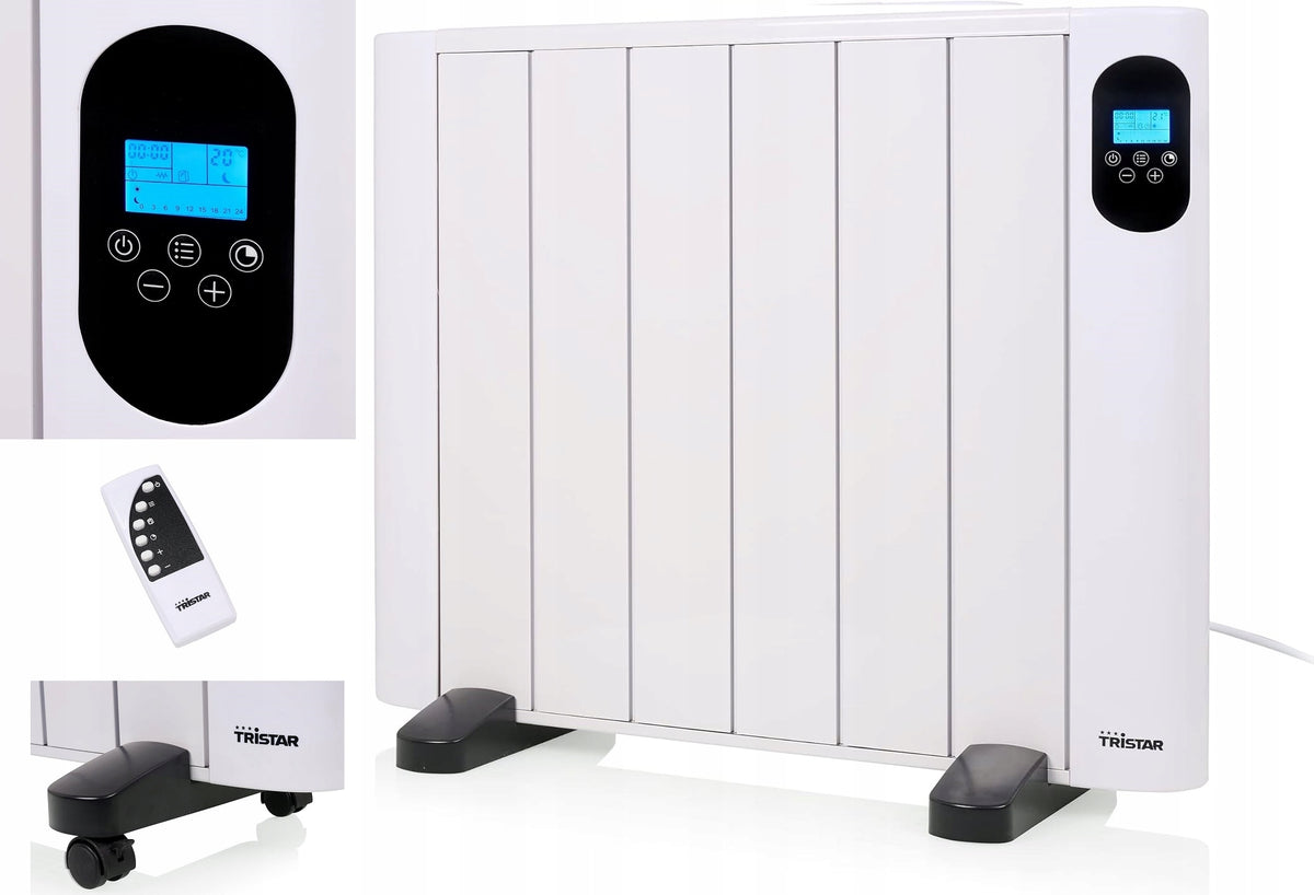 Convection heater DIGITAL timer memory function IP24 remote control EFFICIENT 1000W
