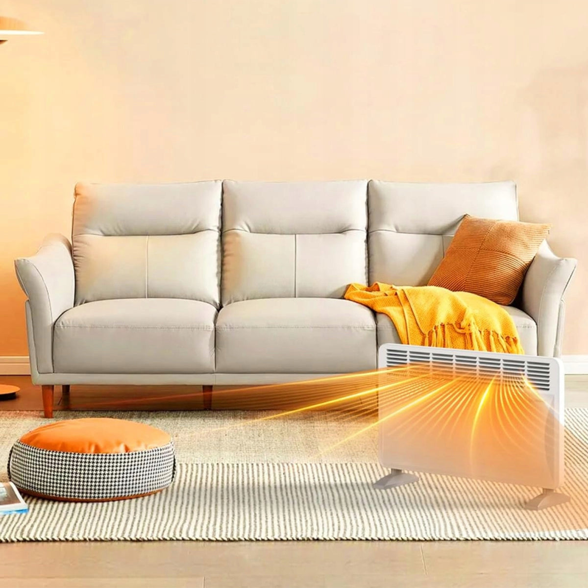 Convector Heater Convection Electric Heating with a Length of 74 cm Brand no brand