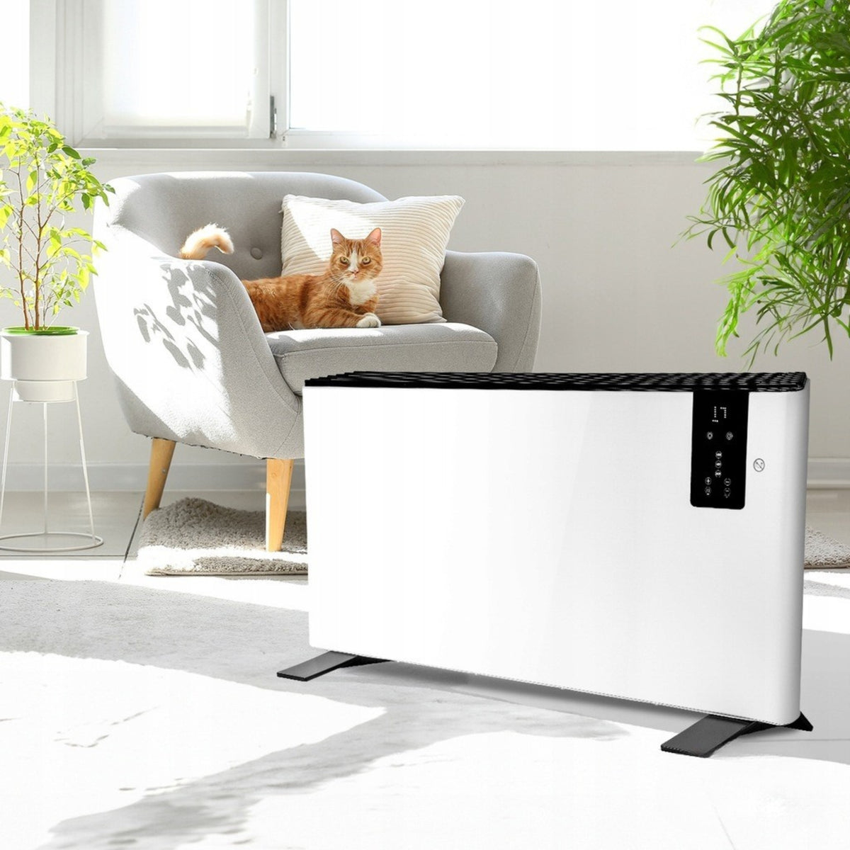 Convector Heater Electric Timer Remote Control Large Power 2400W Thermostat Brand no brand