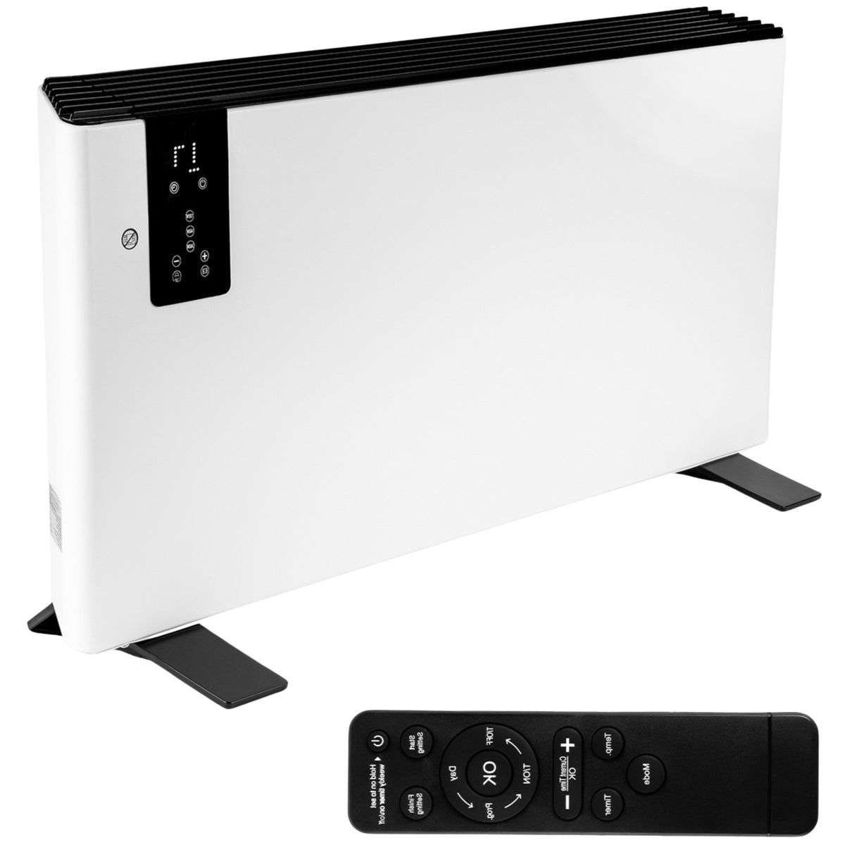 Convector Heater Electric Timer Remote Control Large Power 2400W Thermostat