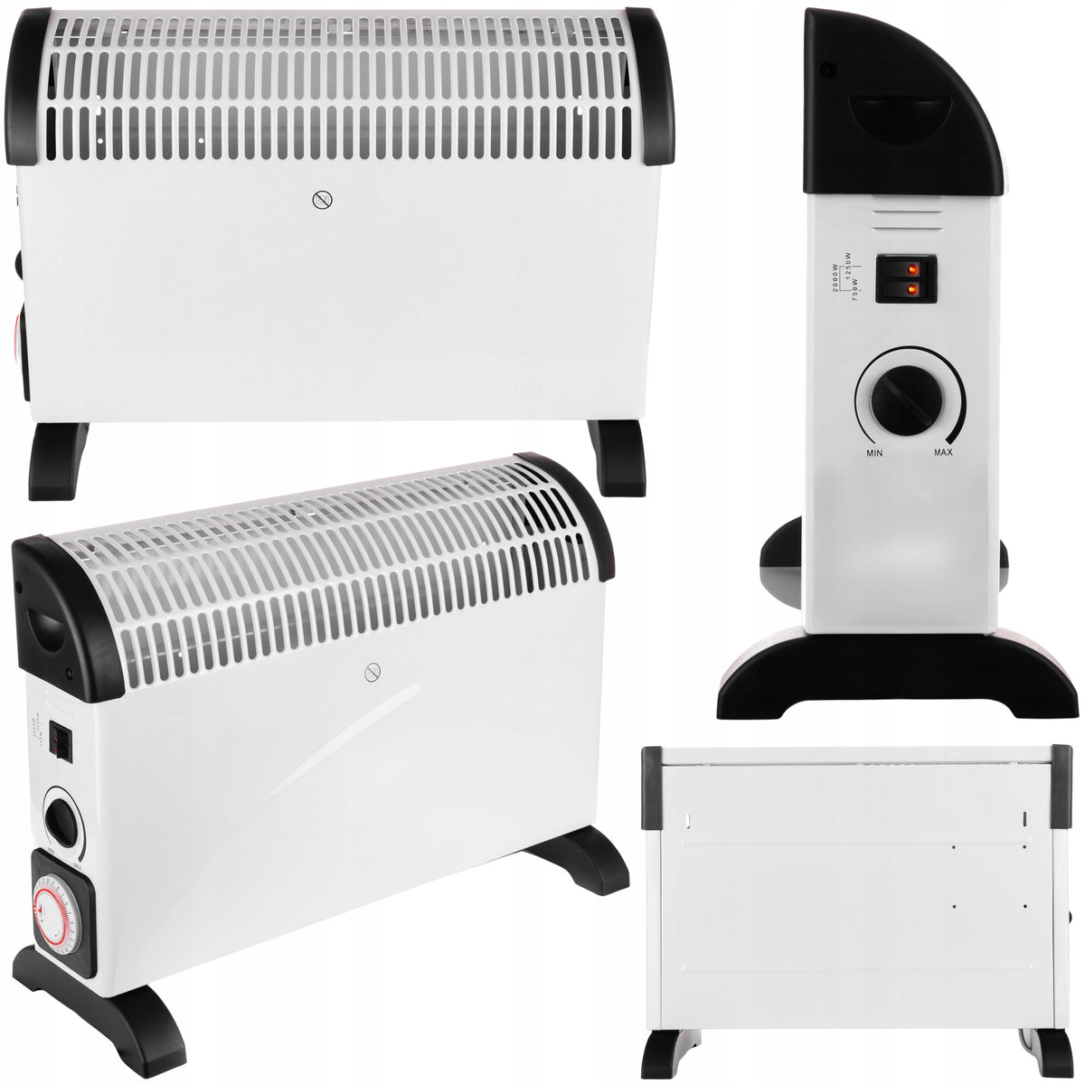 Convector Heater Energy Saving Thermostat Farelka 2000 W Electric