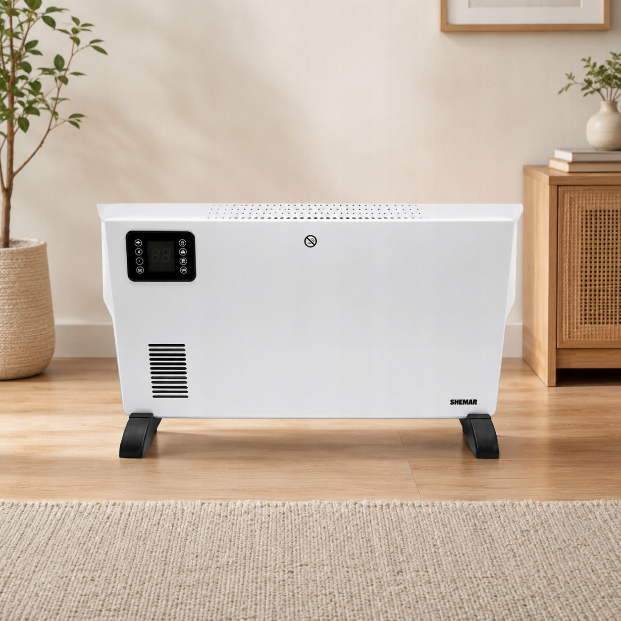Convector Heater Portable Mobile Stylec DL26E 1950-2300 W White Brand no brand