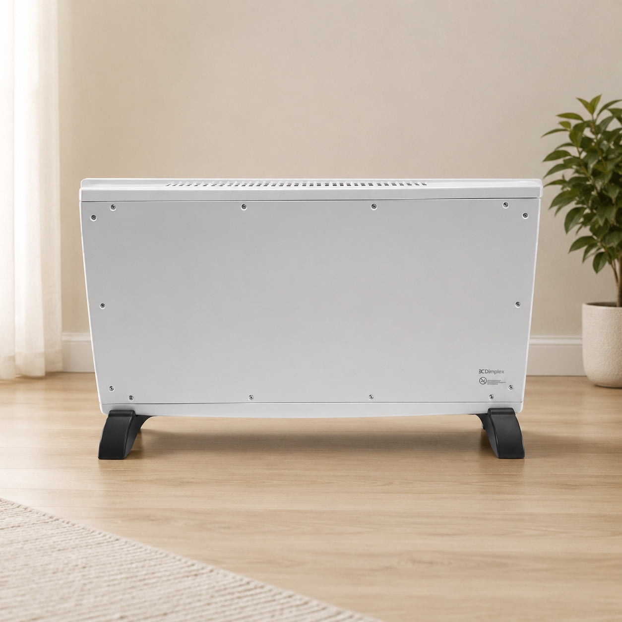 Convector Heater Portable Mobile Stylec DL26E 1950-2300 W White Heating power 2000 W
