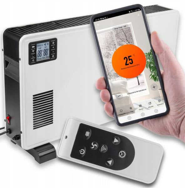 Convector electric heater LTC 2300W WiFi thermostat + TUYA remote control