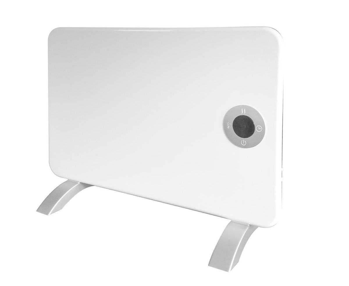 Convector heater 1000W WiFi IP24 with LCD timer 24h white T19 Thermoval Brand Thermoval
