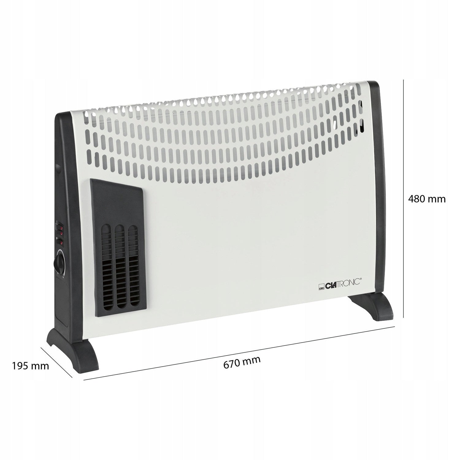 Convector heater 2000 W Clatronic KH 3433 N Manufacturer code 263562