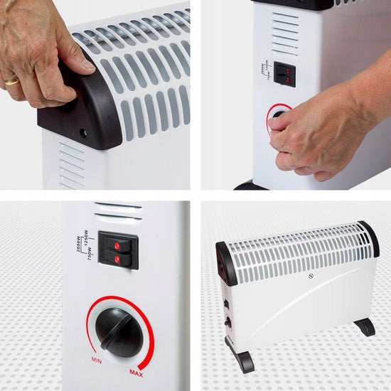 Convector heater AURONIC 2000 W white EAN (GTIN) 8720195250388