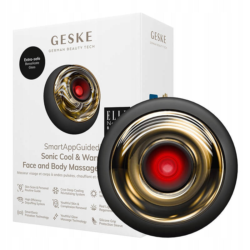 Cool&Warm 9in1 Sonic Body and Face Massager Geske (Grey) Brand Geske