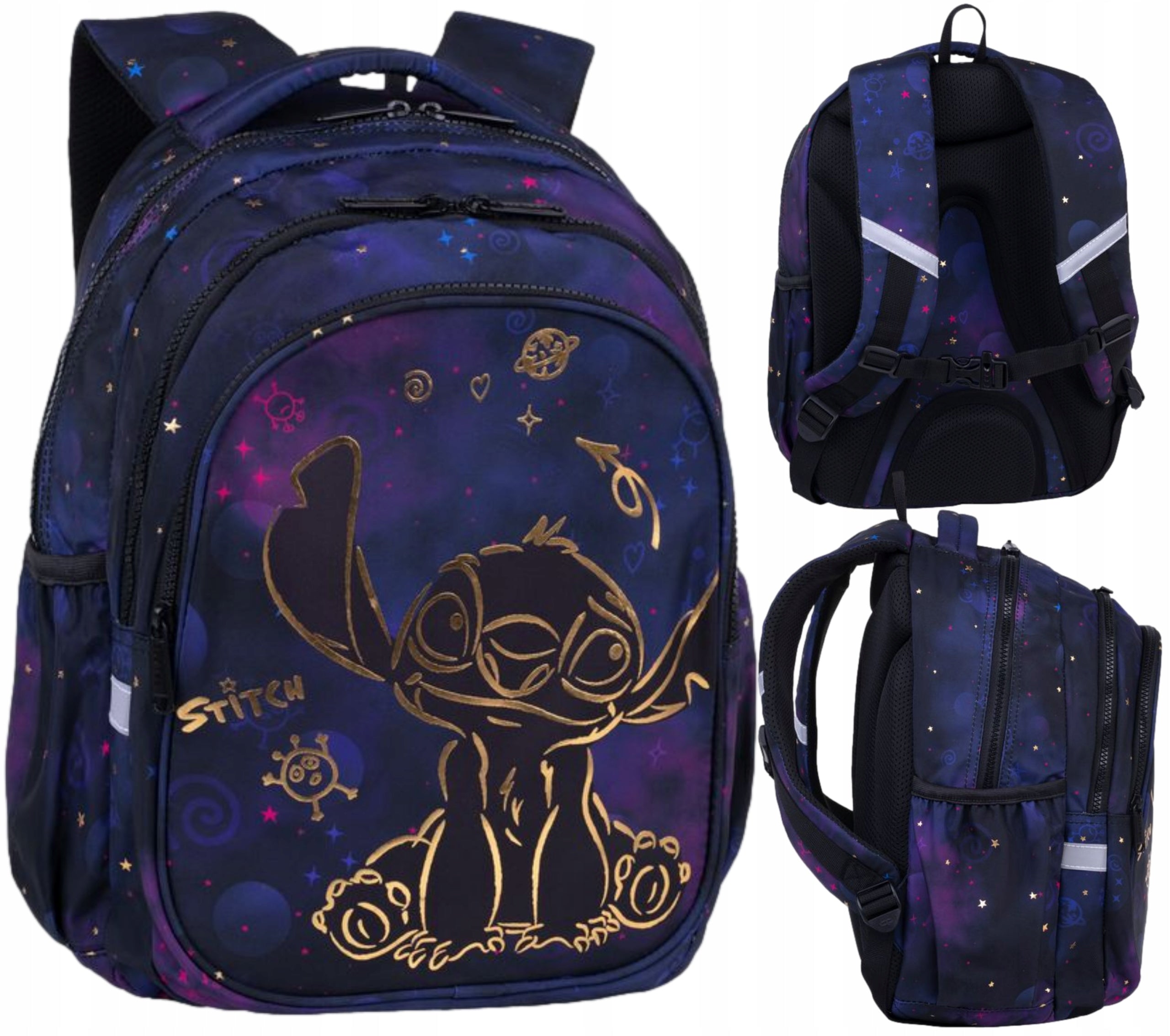 CoolPack JERRY Youth School Backpack for Girls Stitch