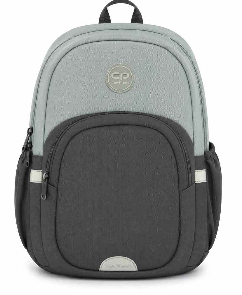 CoolPack Rider 17 School Backpack for School Grey Padded Youth
