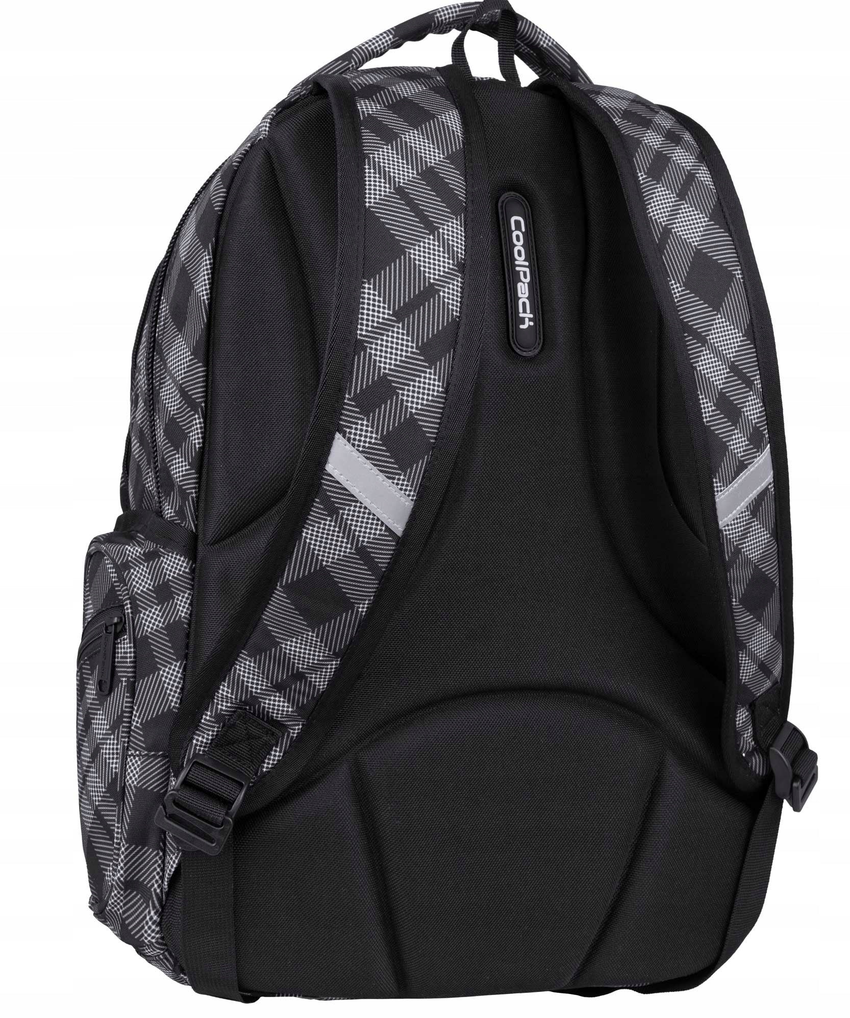 CoolPack SCHOOL BACKPACK YOUTH BLACK LARGE Manufacturer code F024726