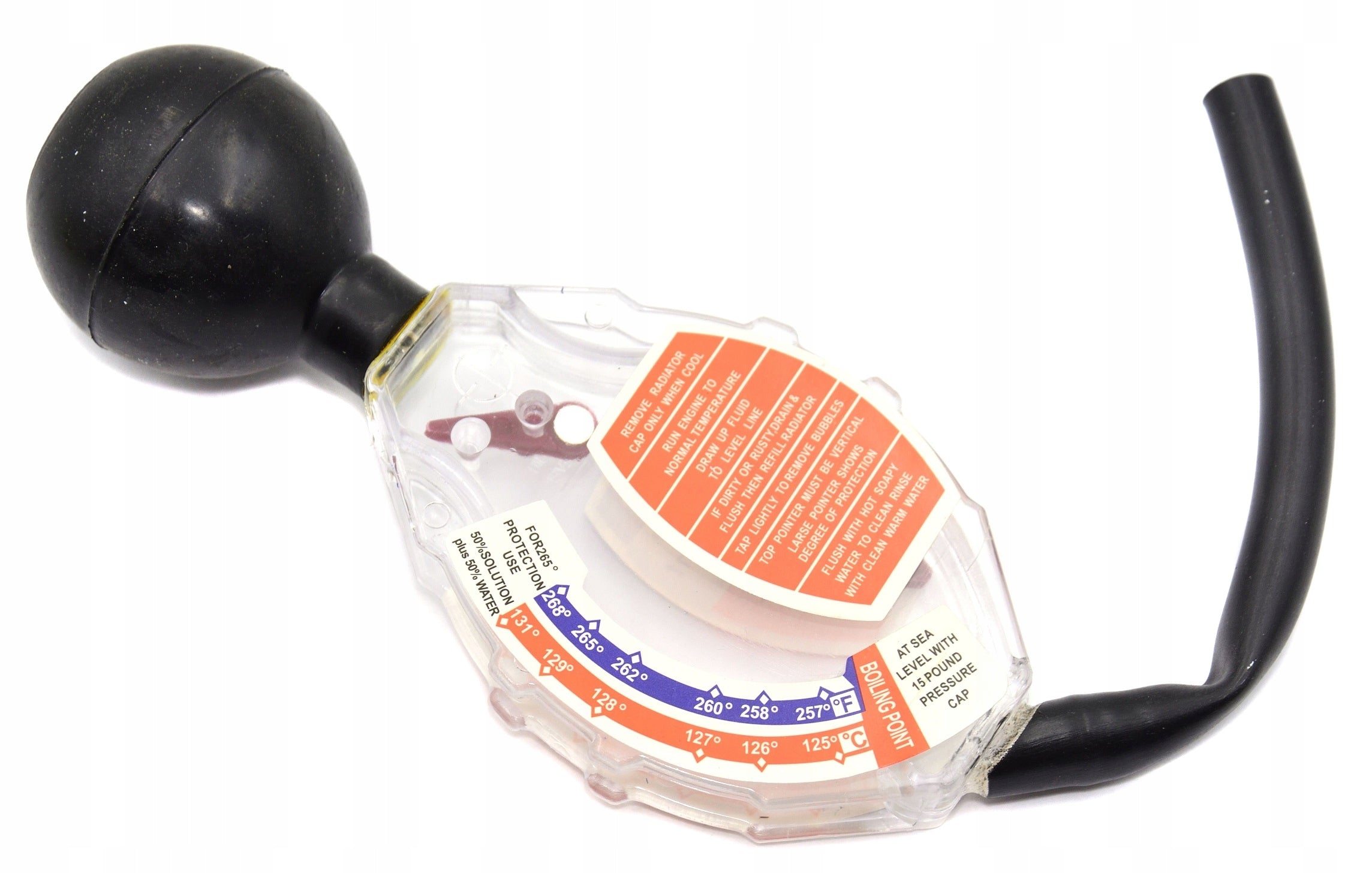 Coolant tester glycometer GEKO G02760 range -12°C to -43°C Brand Geko