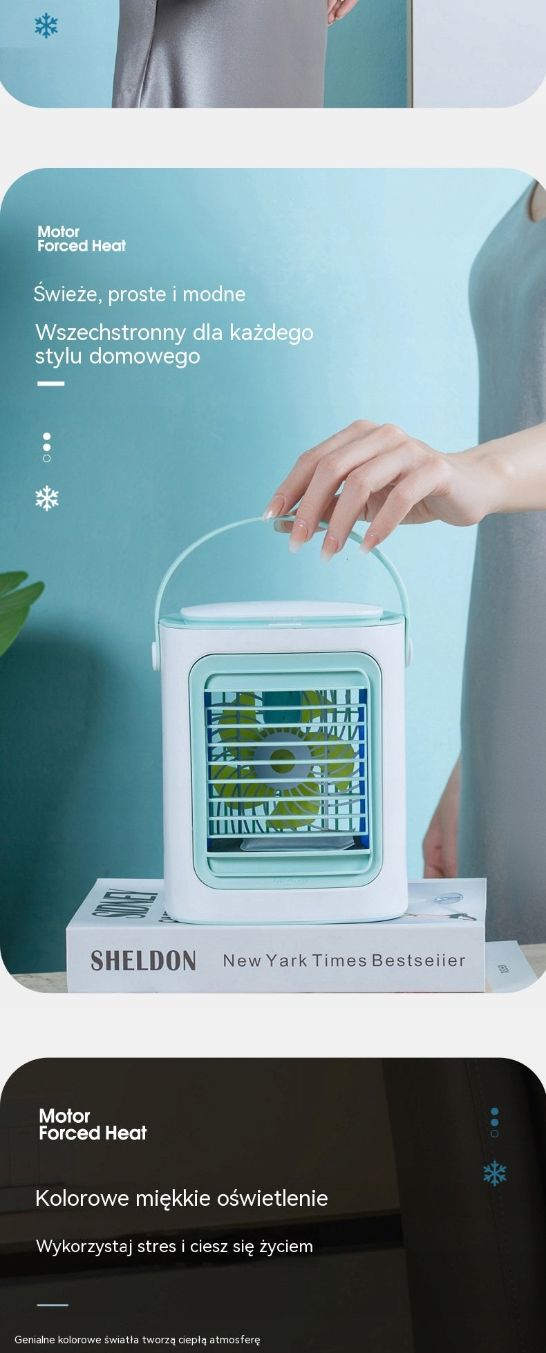 Cooler Spray Small Portable Outdoor Air Conditioner, Outdoor Humidification Functions fast cooling