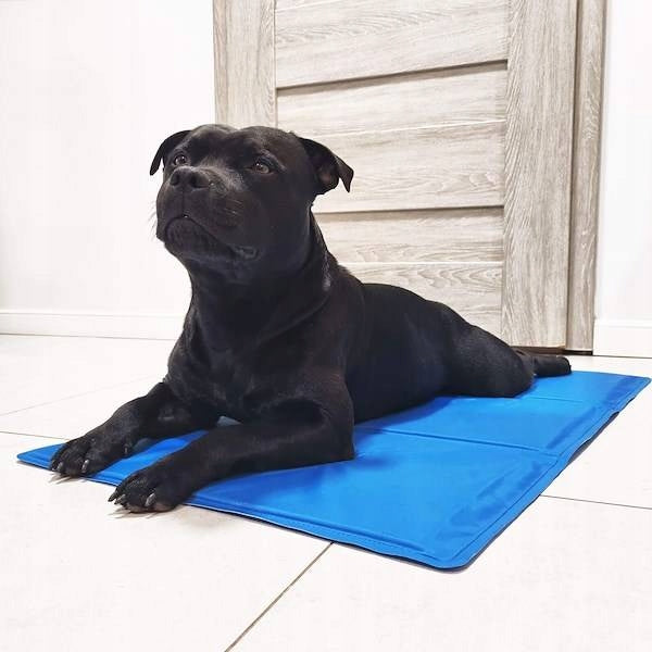 Cooling Mat for Dog Cat Animal Waterproof Gel Bed 90x50 cm Product width 50 cm