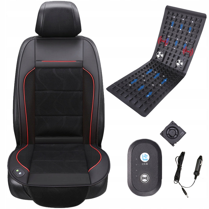 Cooling and Massage Mat for Car Seat 12V-24V
