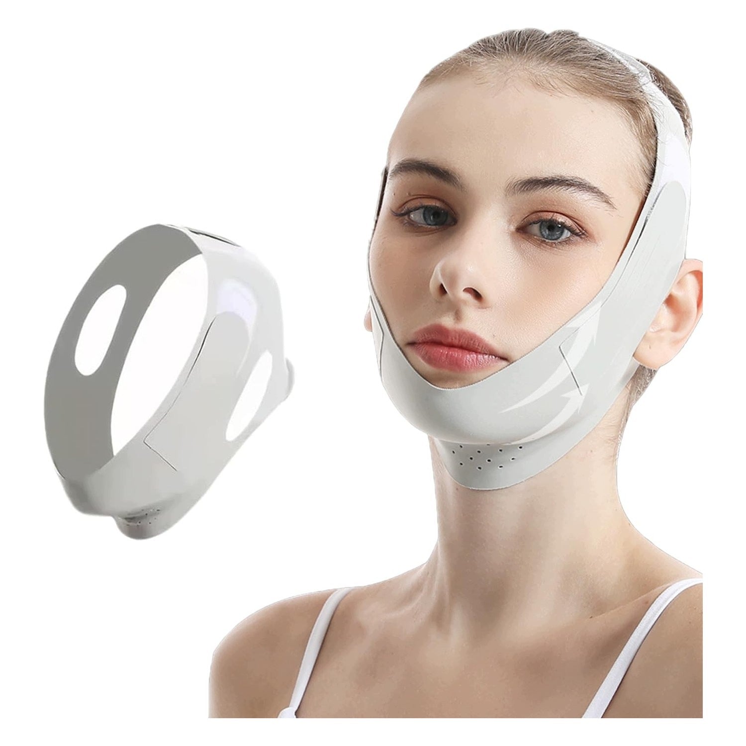 Cooling face mask - for double chin