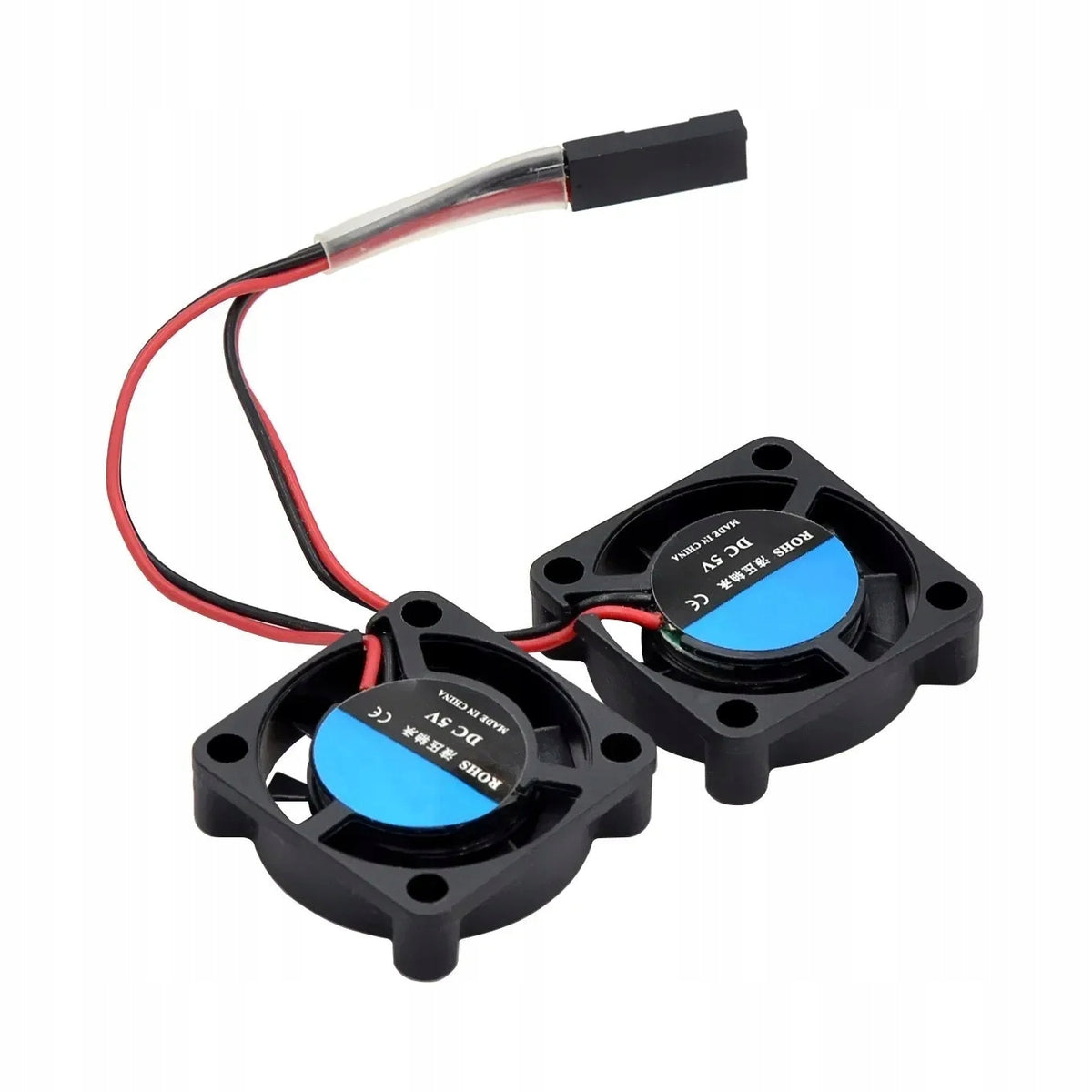 Cooling fan Raspberry Pi 3B+/4B/3B 25*25*7mm Dual fans