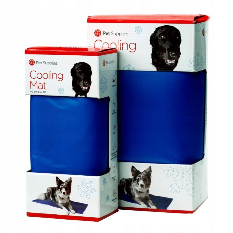 Cooling mat 90x50 cm blue for SUMMER DAYS Additional features cooling