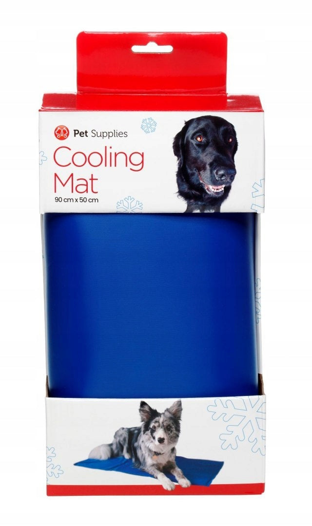 Cooling mat 90x50 cm blue for SUMMER DAYS