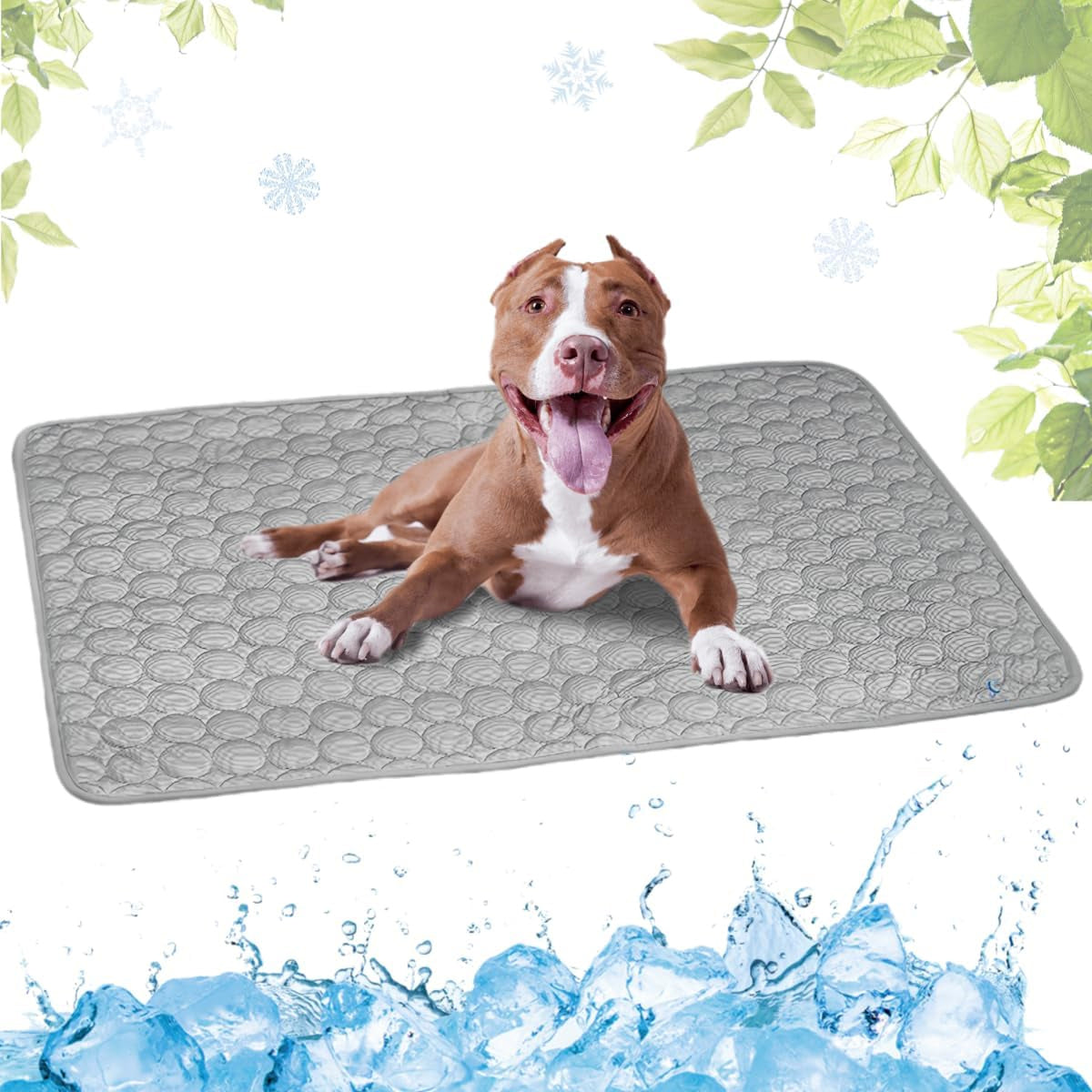 Cooling mat for cat dog bed waterproof soft 70x55cm