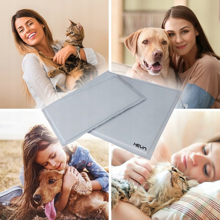 Cooling mat for cat dog gel bed waterproof HEVA GPC 90x50cm Manufacturer code Mata chłodząca XL HEVA posłanie dla psa