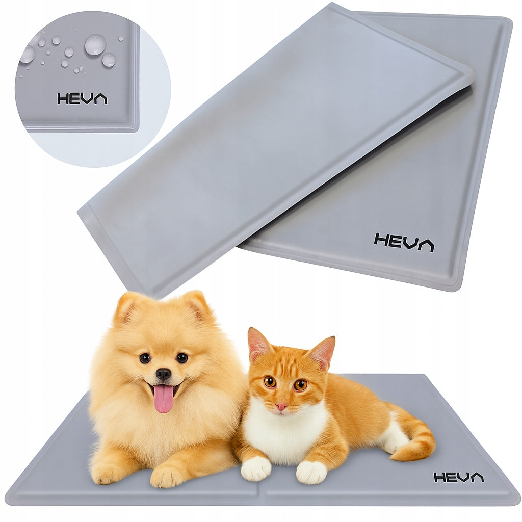 Cooling mat for dogs and cats, gel bed, waterproof HEVA GPC, 50x40cm