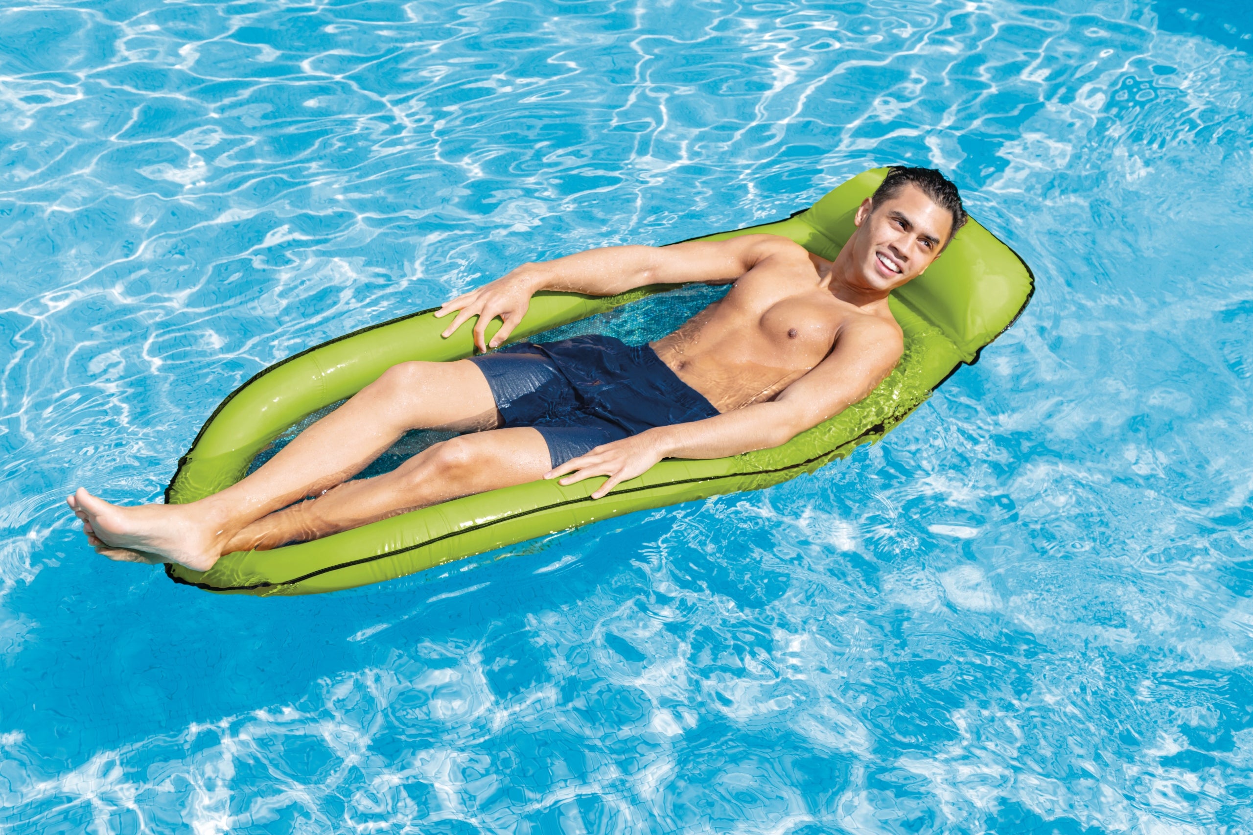 Cooling mattress with mesh - green 58836 Intex Gender unisex product