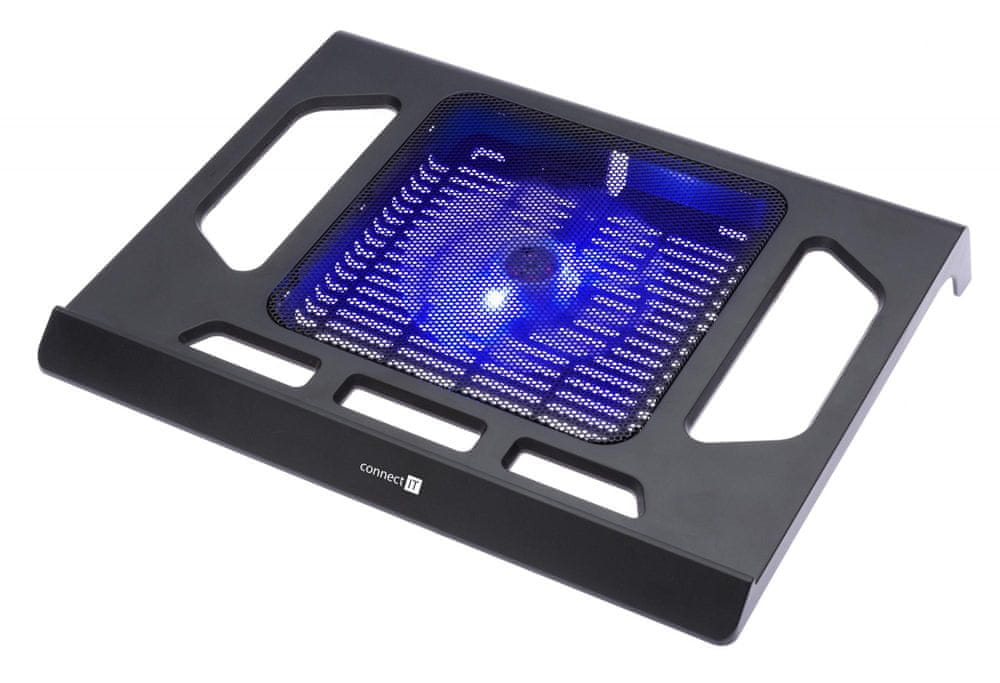 Cooling pad for laptop CONNECT IT Breeze, BLACK