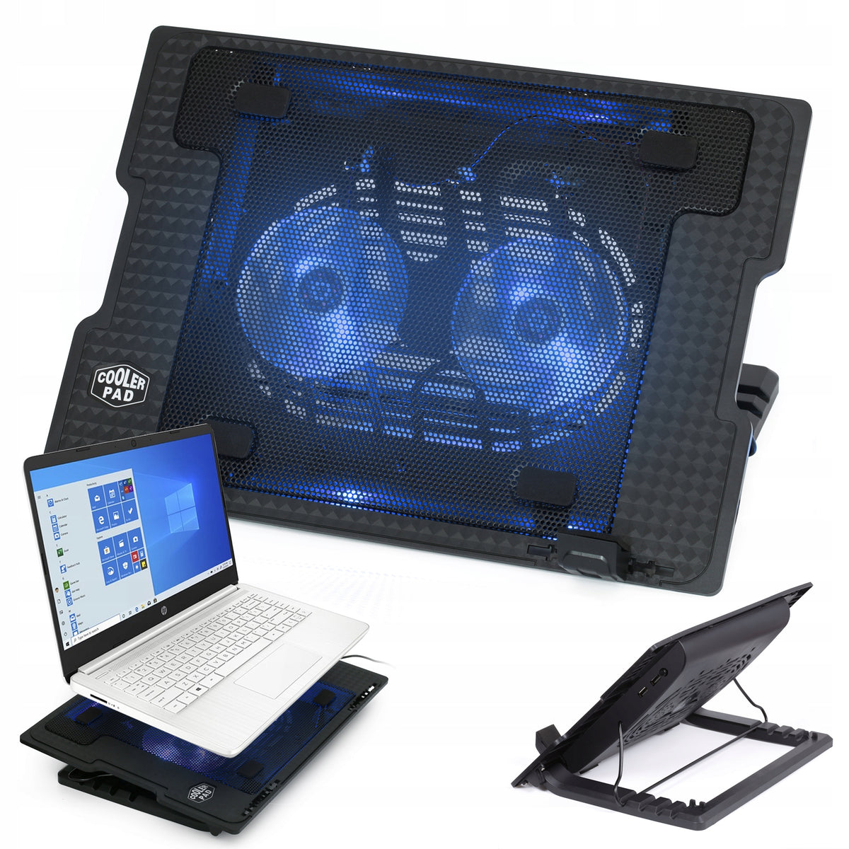 Cooling pad - laptop stand 9-17''