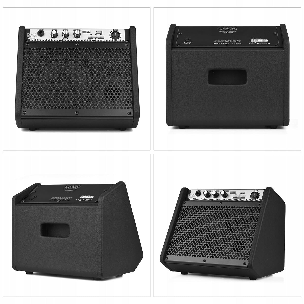 Coolmusic DM20 20 W Electric Drum Keyboard Amplifier Wireless Amplifier Model other