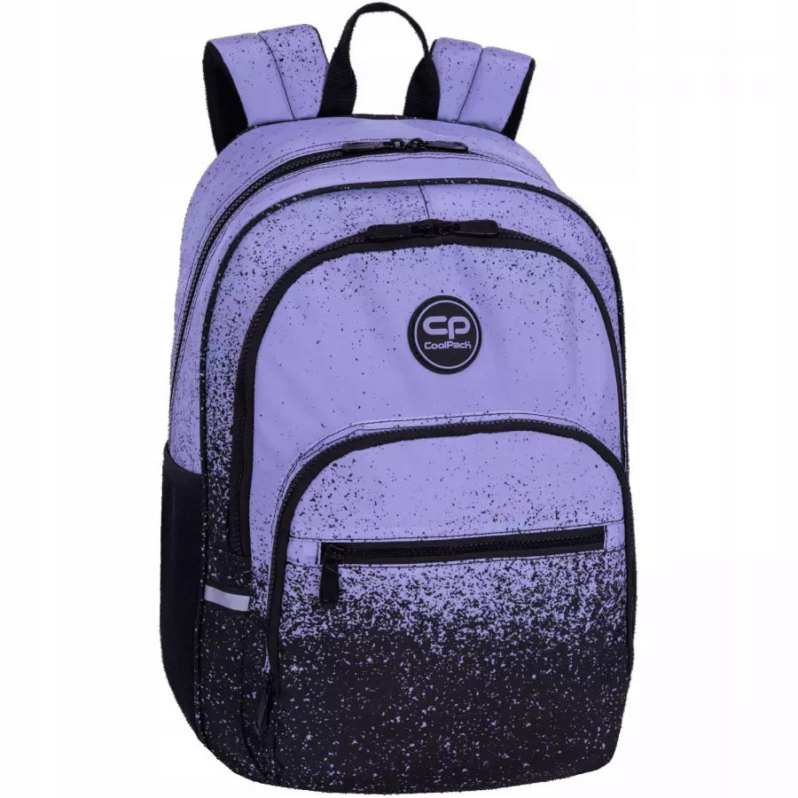 Coolpack Alfa Purple Dot Patio Backpack