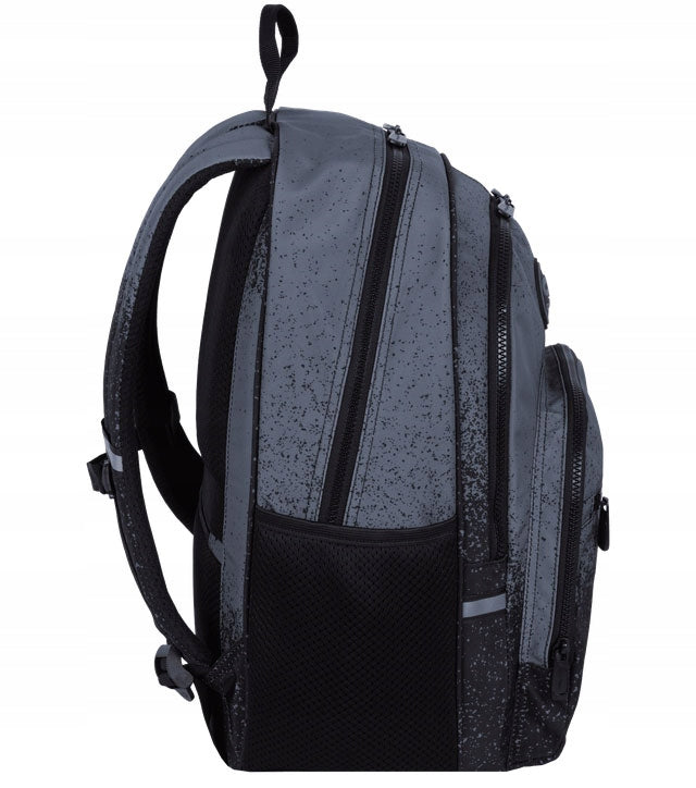Coolpack Alpha Youth School Backpack Grey Dot grey roomy Manufacturer code F155977