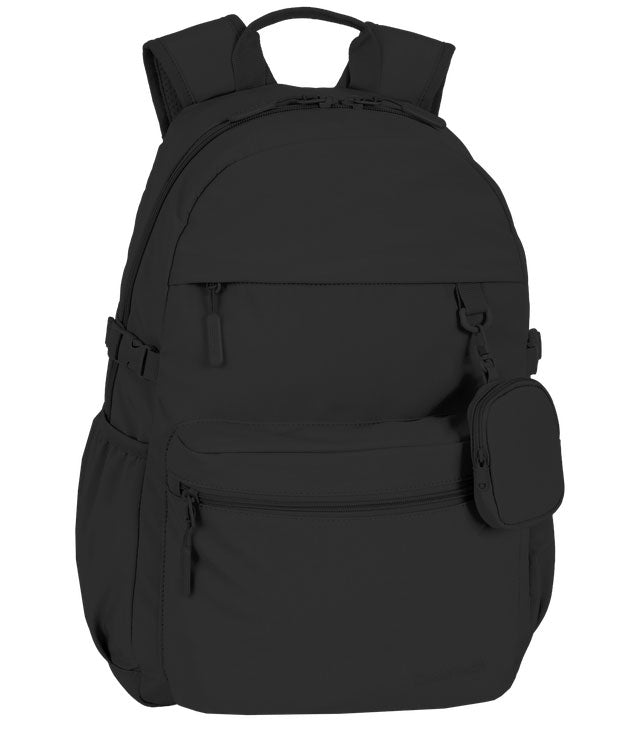 Coolpack Fin Youth School Backpack Black roomy 18" laptop pocket
