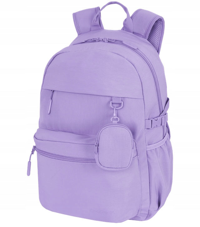 Coolpack Fin Youth School Backpack Purple roomy laptop pocket 18 Packaging status original