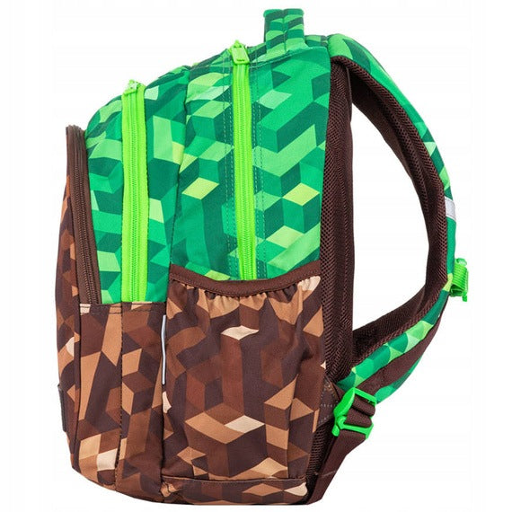 Coolpack Jerry 3 Compartments City Jungle Backpack for Laptop Packaging status original
