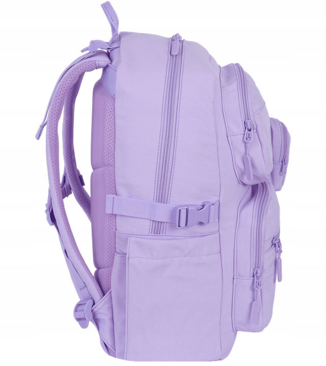 Coolpack Lark Youth School Backpack Purple roomy laptop pocket Manufacturer code F156982