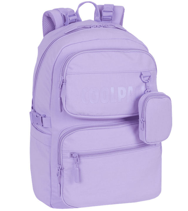 Coolpack Lark Youth School Backpack Purple roomy laptop pocket Packaging status original