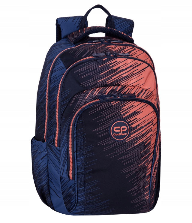 Coolpack Rift Youth School Backpack Peach roomy laptop pocket 18